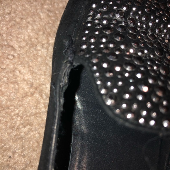 Stuart Weitzman rhinestone loafers - Picture 2 of 7